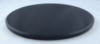 Marmorschild schwarz (Oval-XL)