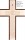 Taufkreuz aus Holz mit Gravur