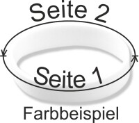 Silikonarmband mit Wunschname in verschiedenen Farben