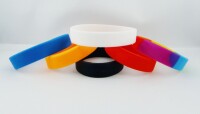 Silikonarmband für Kinder in verschiedenen Farben