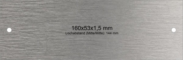 160x53 mm