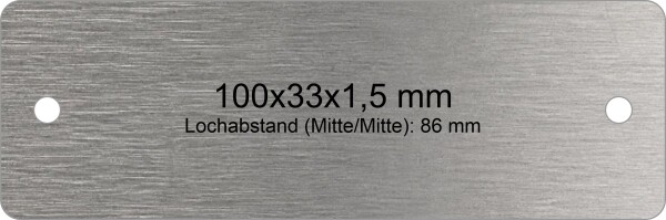100x33 mm