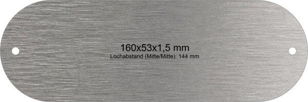 160x53 mm