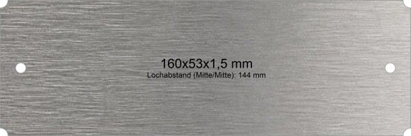 160x53 mm